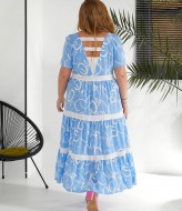 Длинное платье на лето MOV-415A500 Длинное платье на лето MOV-415A500