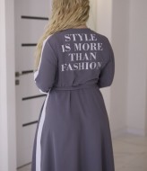 Длинное платье на запах VOJ-1008A600