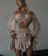 Костюм з пишною спідницею VOL-496A450