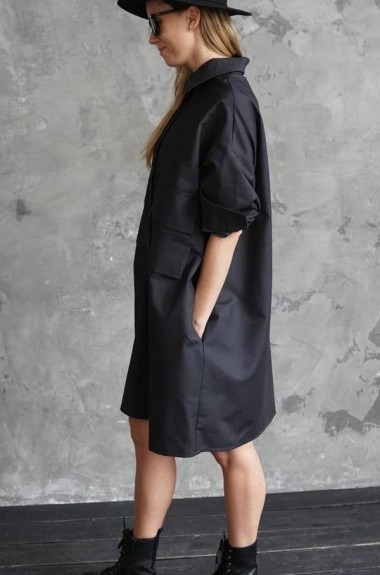 Сукня-оверсайз “Black Minimal”  AM-3330A700