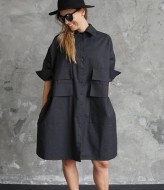 Платье - оверсайз “Black Minimal”  AM-3330A700