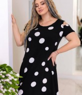 Платье миди с коротким рукавом AO-1750.1A450