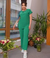 Летний женский брючный костюм  AO-2205.1A500