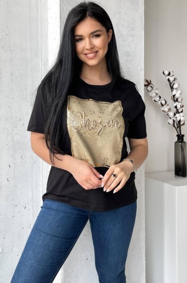 Футболка oversize крою  AMU-006A249 