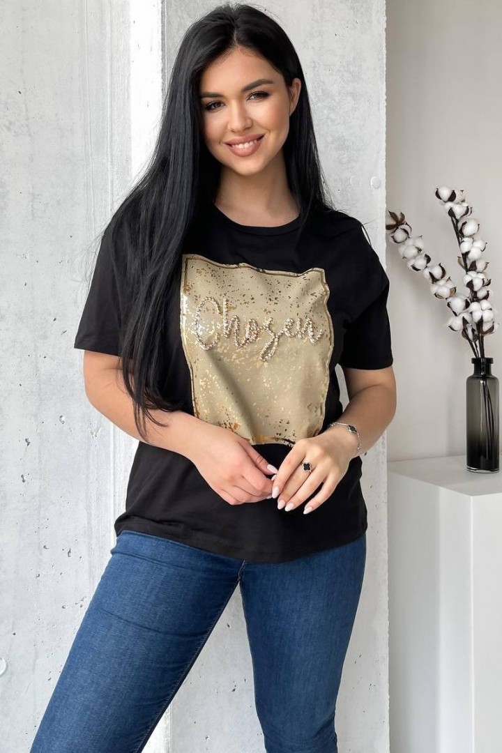 Футболка oversize крою  AMU-006A249 