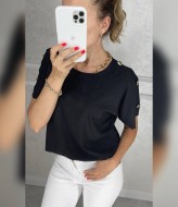 Футболка  с пуговицами AMU-545A199