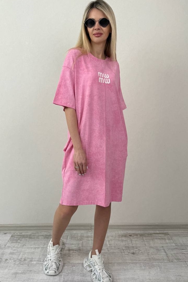 Женское платье футболка LYK-R0572A500