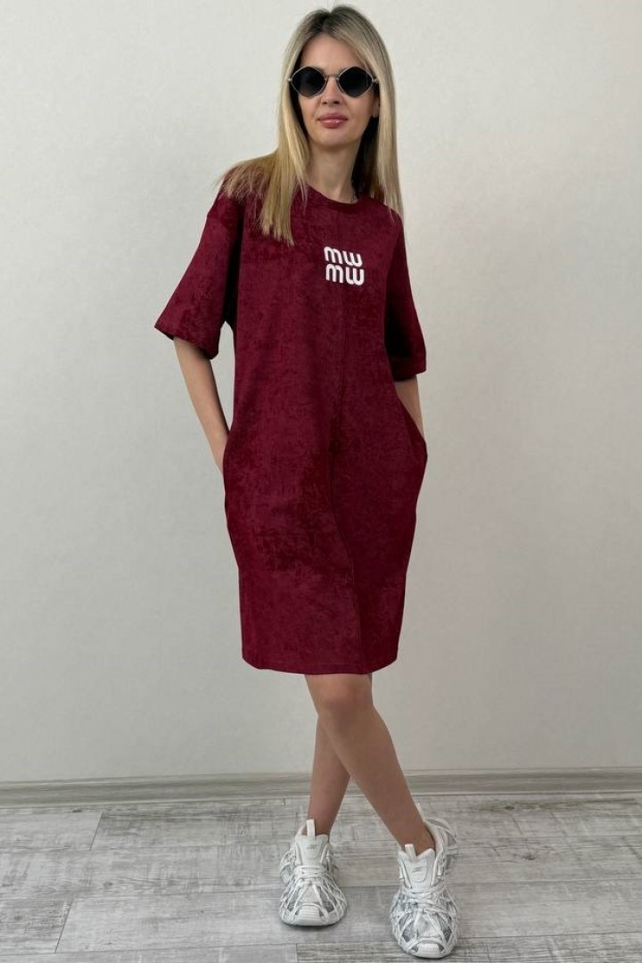 Женское платье футболка LYK-R0572A500