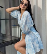 Платье  кимоно Dior   FL-2110A800