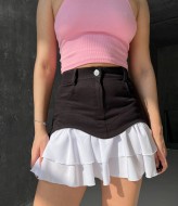 Юбка с оборкой FL-2104A440