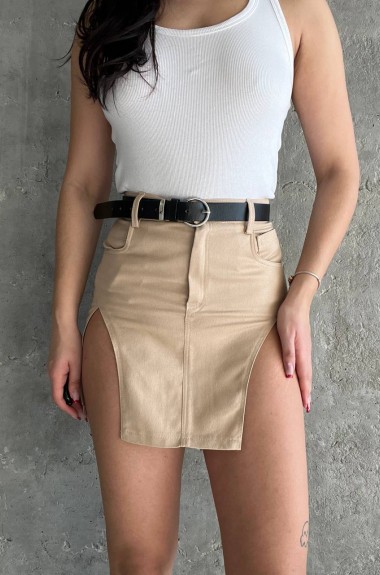 Юбка мини джинсовая   FL-2105A350