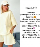 Костюм  спортивный с шортами ANB-313A600 Костюм  спортивный с шортами ANB-313A600