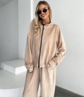 Женский велюровый спортивный костюм ANB-398A550 Женский велюровый спортивный костюм ANB-398A550