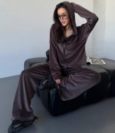 Женский велюровый спортивный костюм ANB-398A550