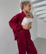 Костюм спортивный велюровый женский   JK-2025A699