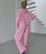 Костюм спортивный велюровый женский   JK-2025A699