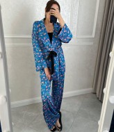 Шёлковый костюм  AMU-391A550