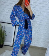 Шёлковый костюм  AMU-391A550