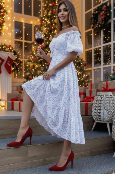 Летнее платье нарядное MB-60A650