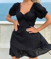 Летнее платье из прошвы SOL-2800A500