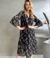 Летнее шифоновое платье SOL-2691A400