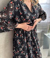 Летнее шифоновое платье SOL-2691A400