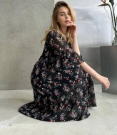 Летнее шифоновое платье SOL-2691A400