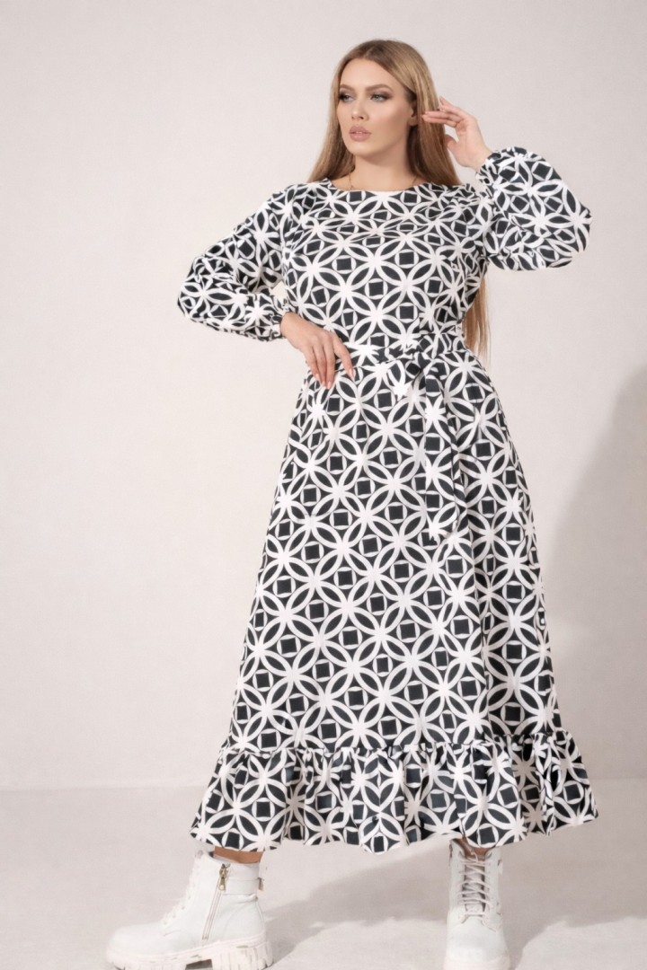 Теплое платье NJ-NAP-1139A450