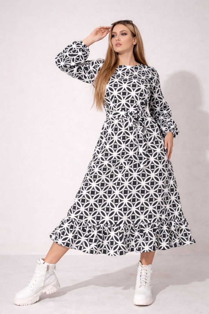 Теплое платье NJ-NAP-1139A450