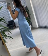 Однотонное платье  AMU-939.1939A450