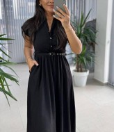 Однотонное платье  AMU-939.1939A450