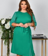 Комбинированное платье   ST-460A500