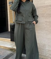 Костюм с широкими брюками  AM-6759A770