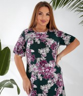 Летнее платье с разрезом на ноге  AO-2514A480