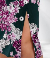 Летнее платье с разрезом на ноге  AO-2514A480