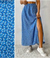 Длинная легкая юбка AMU-902A270