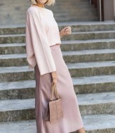 Юбка миди шелковая  AMU-883.1883A299