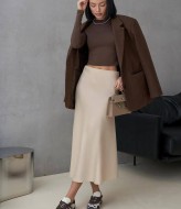 Юбка миди шелковая  AMU-883.1883A299