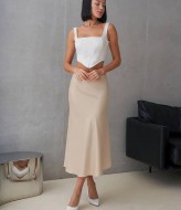 Юбка миди шелковая  AMU-883.1883A299