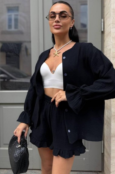 Муслиновый летний костюм ANB-492A500 Муслиновый летний костюм ANB-492A500