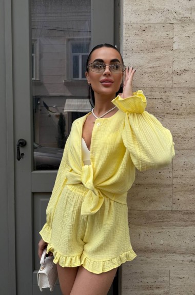 Муслиновый летний костюм ANB-492A500 Муслиновый летний костюм ANB-492A500