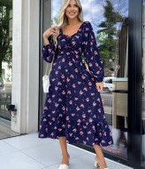 Платье со шнуровкой  SOL-2536.3A500