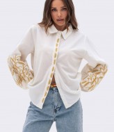 Рубашка с вышивкой  AMU-6011A699