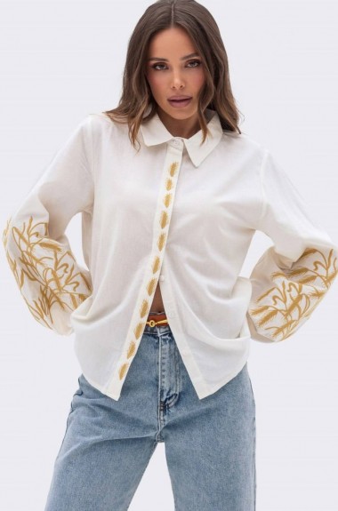 Рубашка с вышивкой  AMU-6011A699
