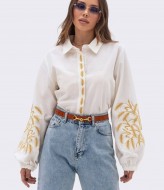 Рубашка с вышивкой  AMU-6011A699