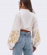 Рубашка с вышивкой  AMU-6011A699