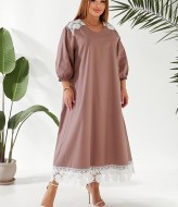 Платье с кружевами NU-1449A19