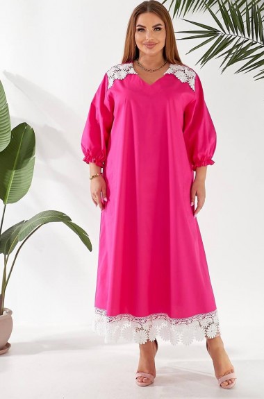 Платье с кружевами NU-1449A19