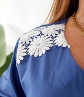 Платье с кружевами NU-1449A19