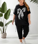Костюм футболка и капри NU-1450A20